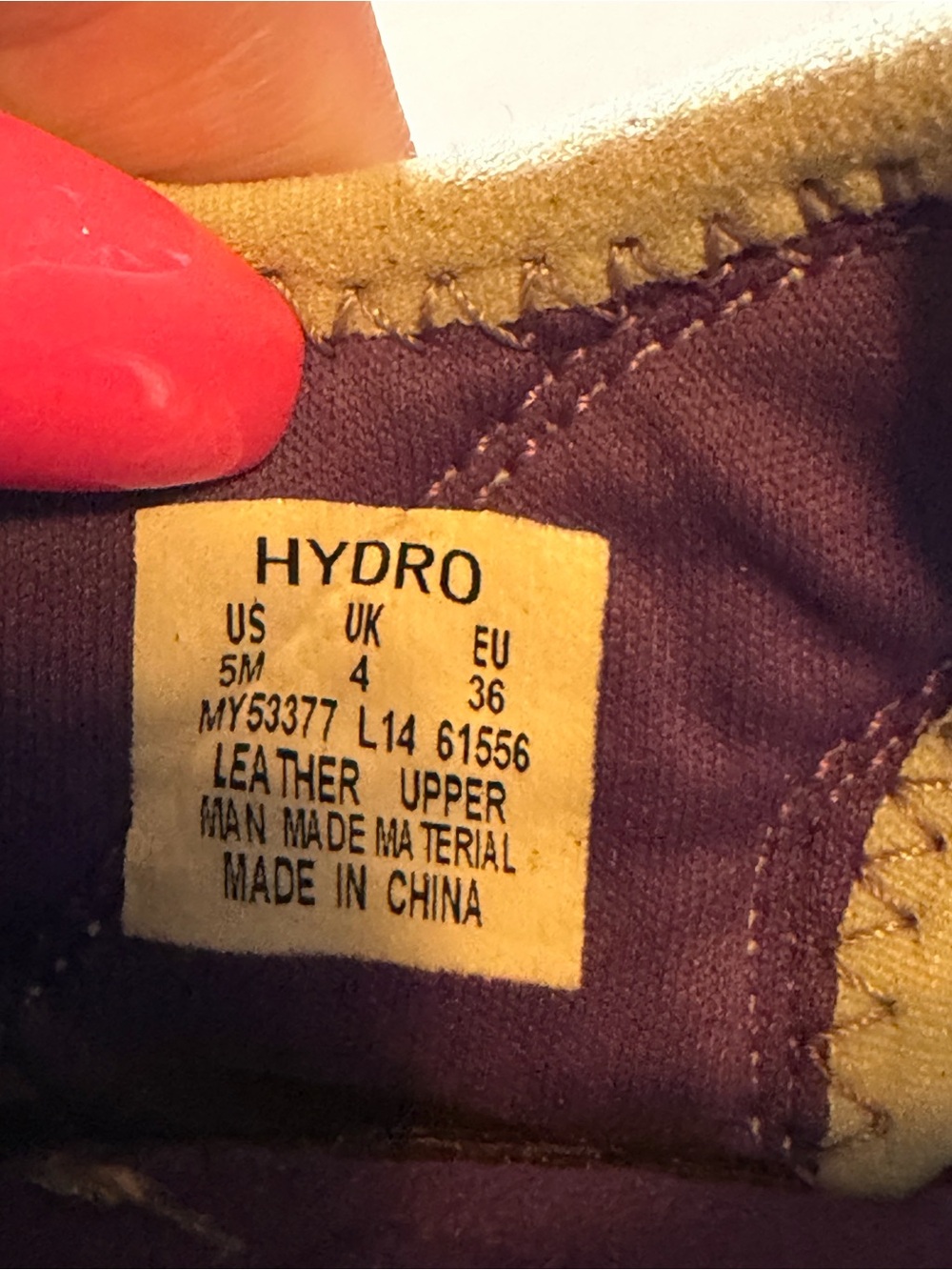 Merrell Hydro Hiker Sandals Water Shoes sandals Purple Size 5 kids girls hiking - Picture 5 of 6